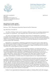 Read more about the article ITAR COMPLIANCE PARAMOUNT METAL FINISHING